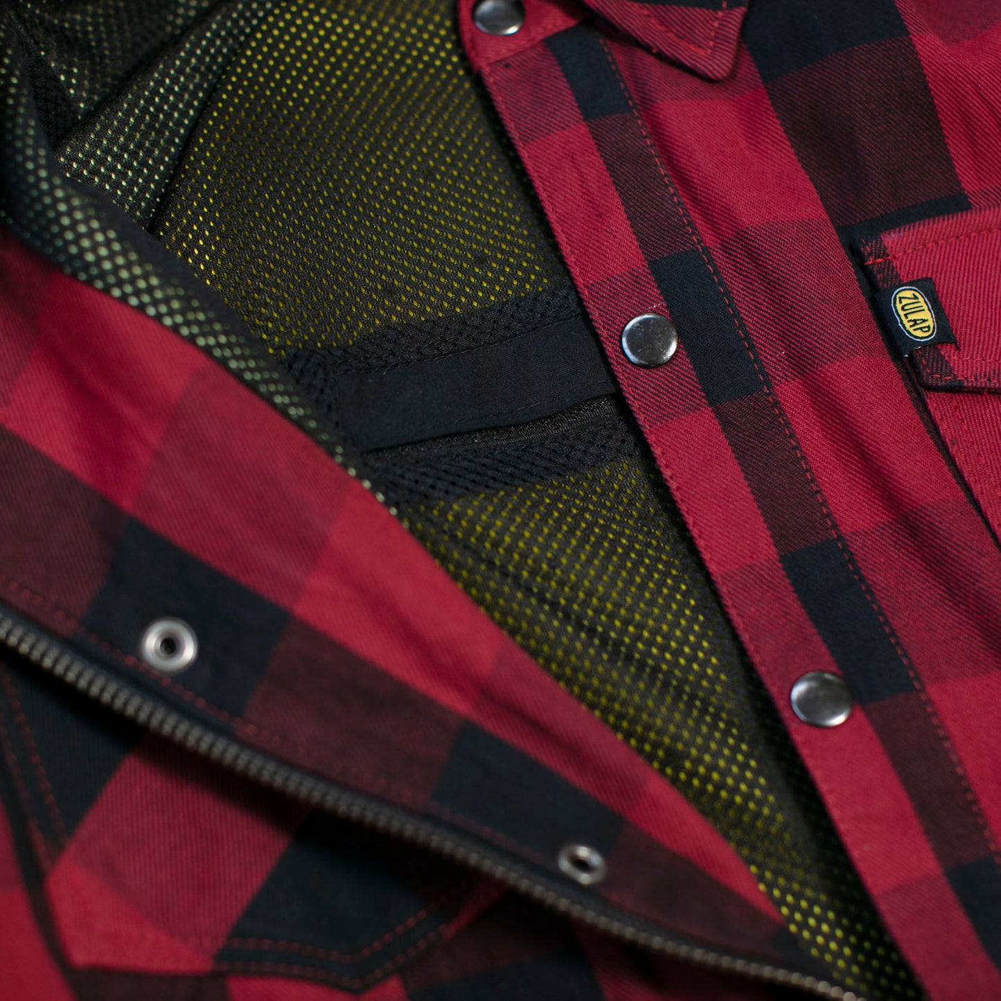 ZK1 - KEVLAR® RIDING JACKET dark red