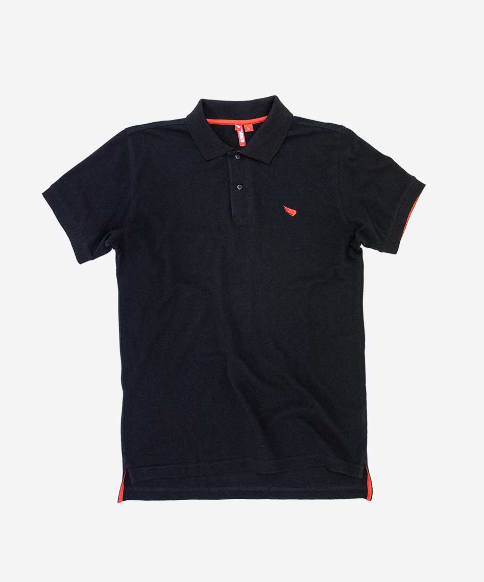 SA1NT POLO - BLACK