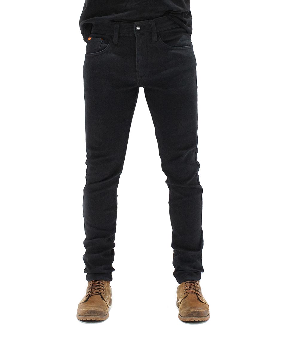 SA1NT UNBREAKABLE SLIM JEANS - BLACK